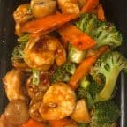 Best 鱼下— Jumbo Shrimp w. Garlic Sauce. in Aliquippa, PA